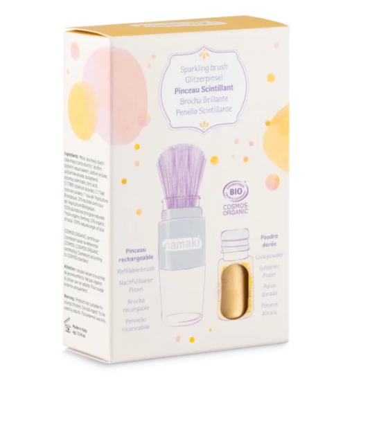 Pinceau Scintillant Doré