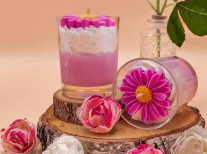 Bougie Gourmande Parfum Fleur de Coton