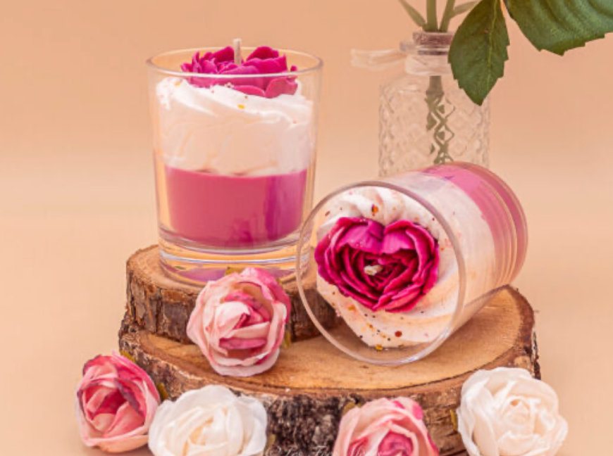 Bougie Gourmande Parfum Jasmin Passion