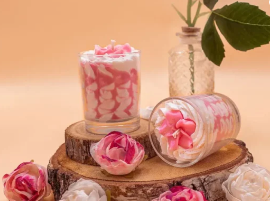 Mini Bougie Gourmande Parfum Pivoine