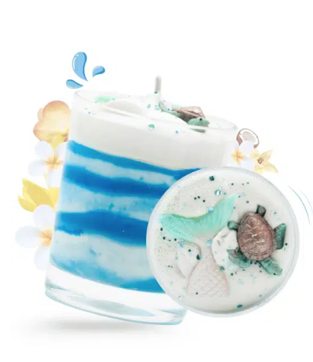 Bougie Gourmande Clémentine Monoï