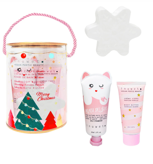 Coffret Snowball - Crème mains et corps et Fizzer