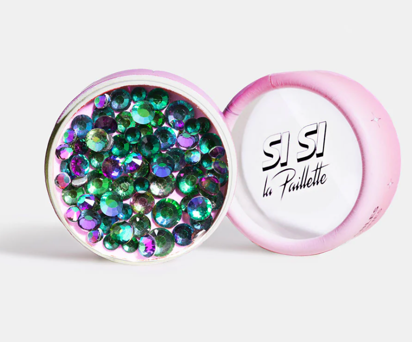 Strass en Verre Paon