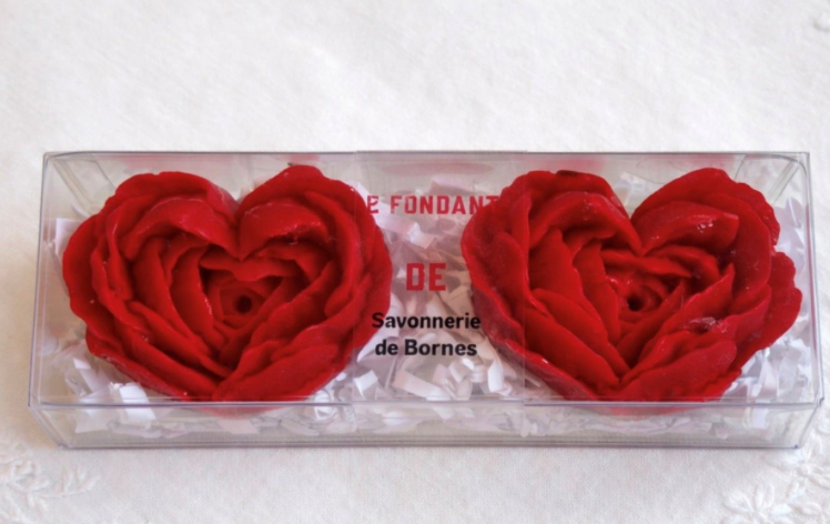 Deux fondants de cire AMOUR