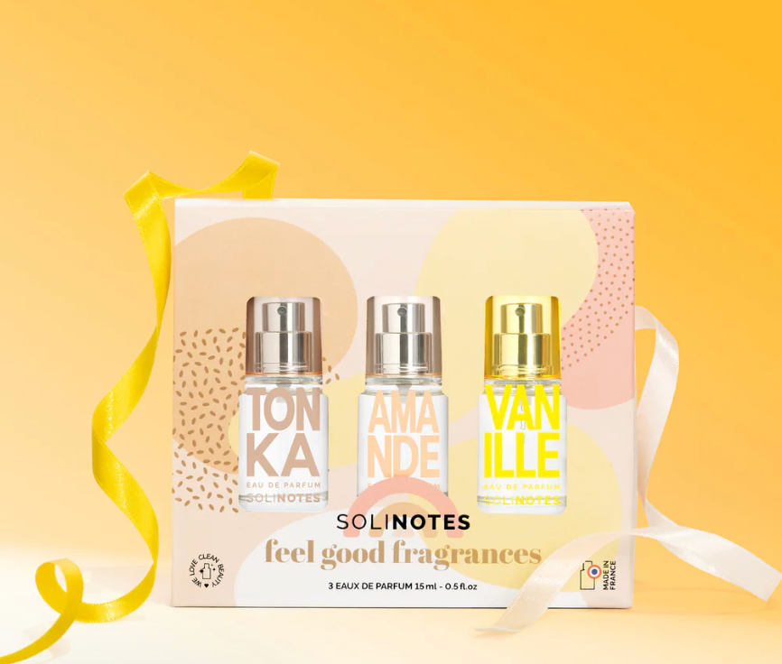 Coffret 3 Eaux de Parfum 15ml Tonka, Amande, Vanille