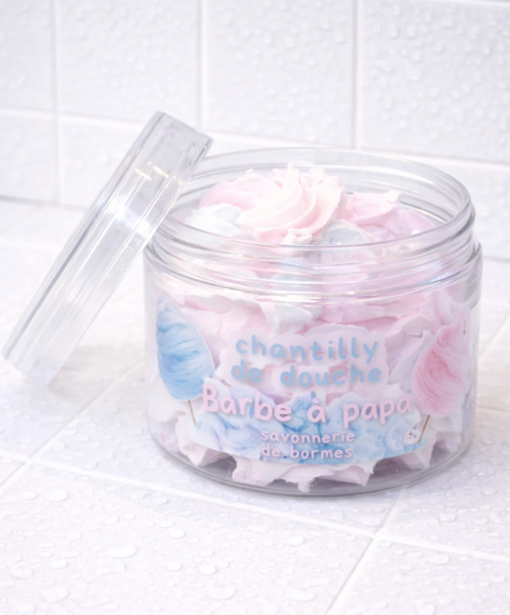 Chantilly de Douche - barbe à papa
