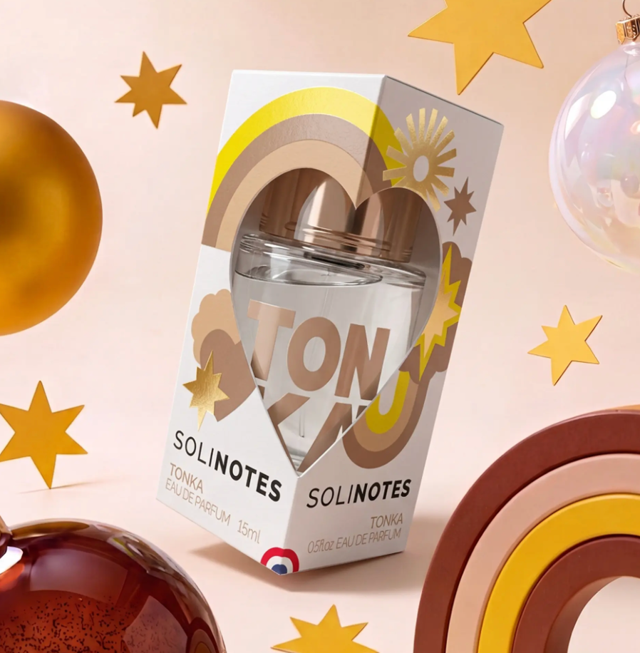 SOLINOTES TONKA Eau de parfum 15ml Edition Festive Noël