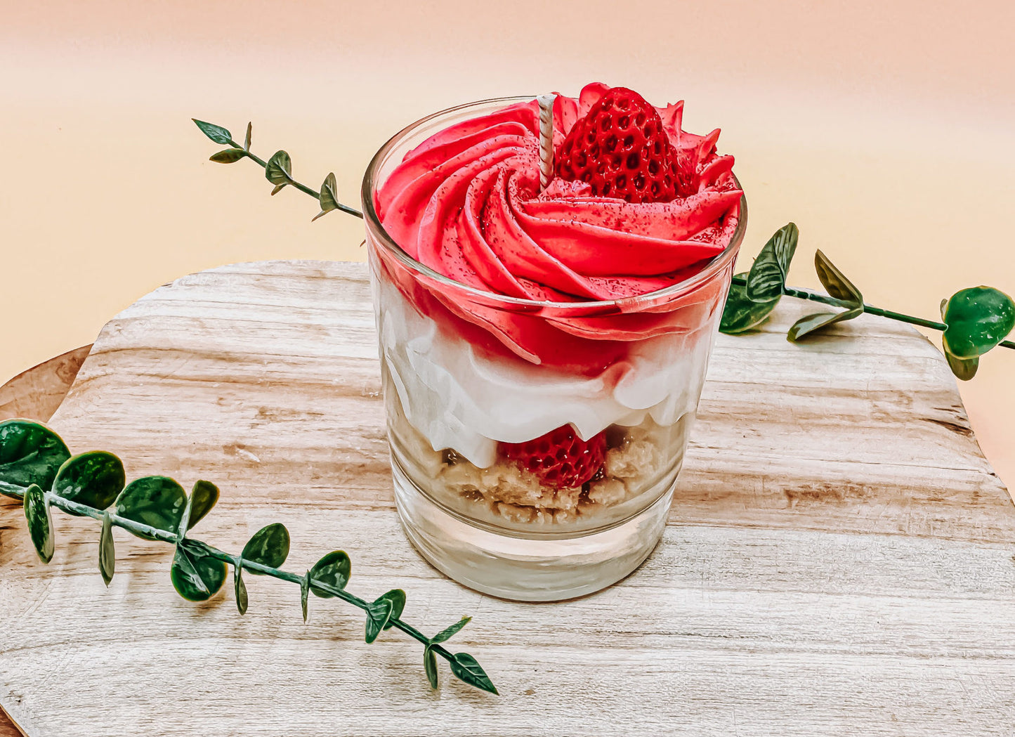 Bougie Gourmande Fraise des bois