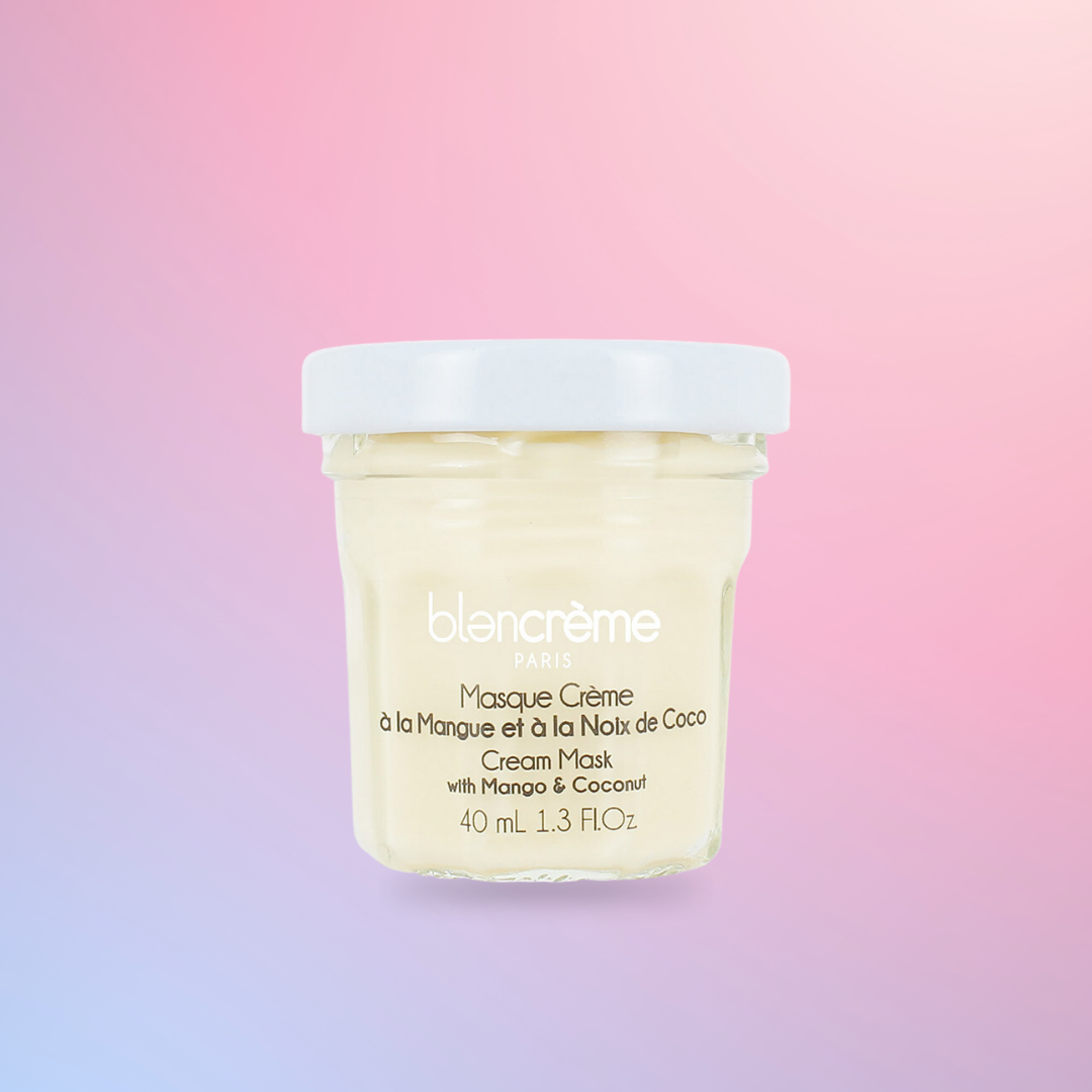 Masque Visage Crème Mangue Noix de Coco