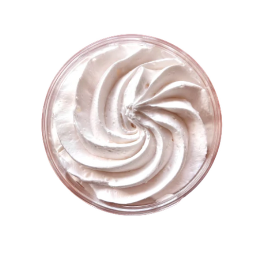 Chantilly de Douche & Bain Exfoliante Parfum Musc Blanc