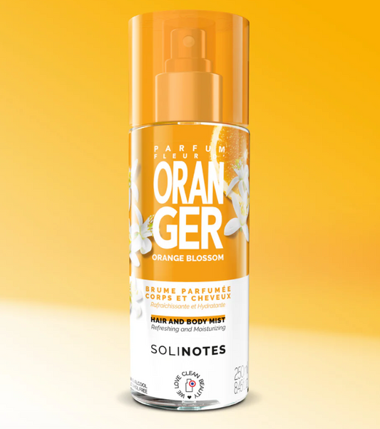 Brume Parfumée Corps et Cheveux Parfum Fleur d'Oranger