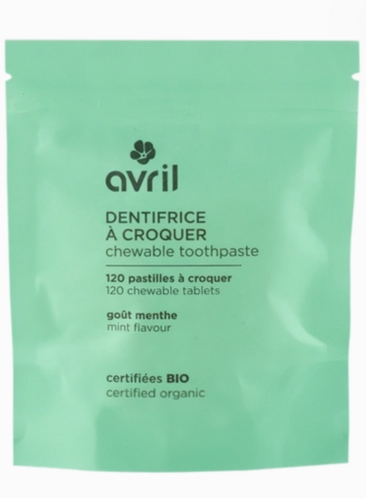 Dentifrice à croquer - Recharge de 120 pastilles