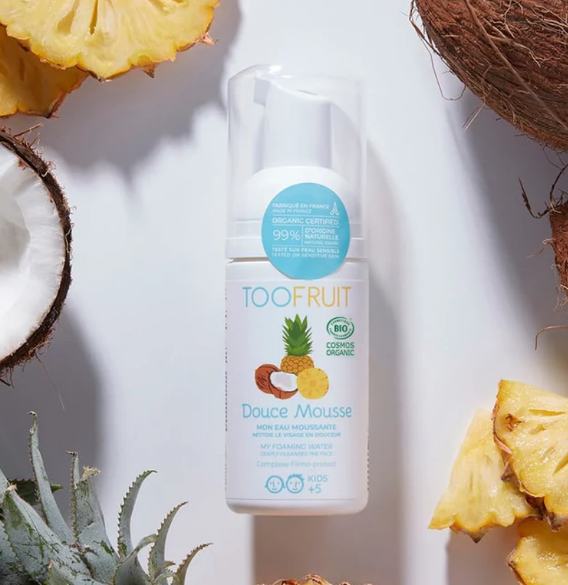 Douce Mousse Nettoyant Visage Ananas & coco