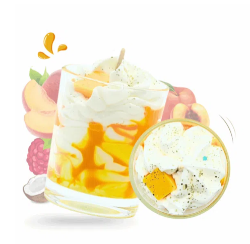 Petite Bougie Gourmande Pêche