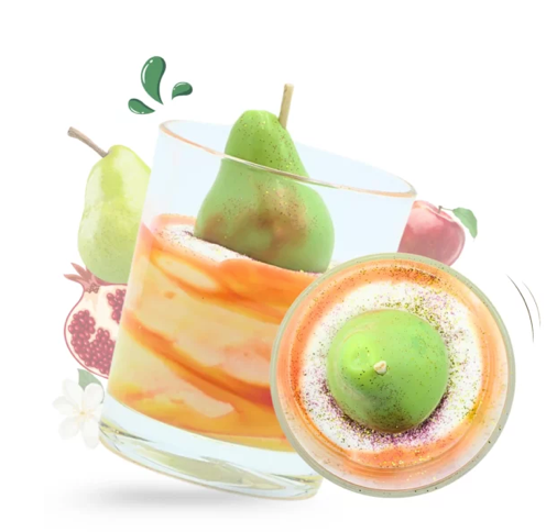 Bougie Gourmande Grenade Poire