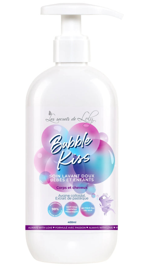 Bubble Kiss Soin Lavant Bébés et Enfants