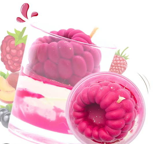 Bougie Gourmande Framboise Exotique