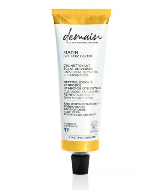 GO FOR GLOW - Gel nettoyant exfoliant éclat universel