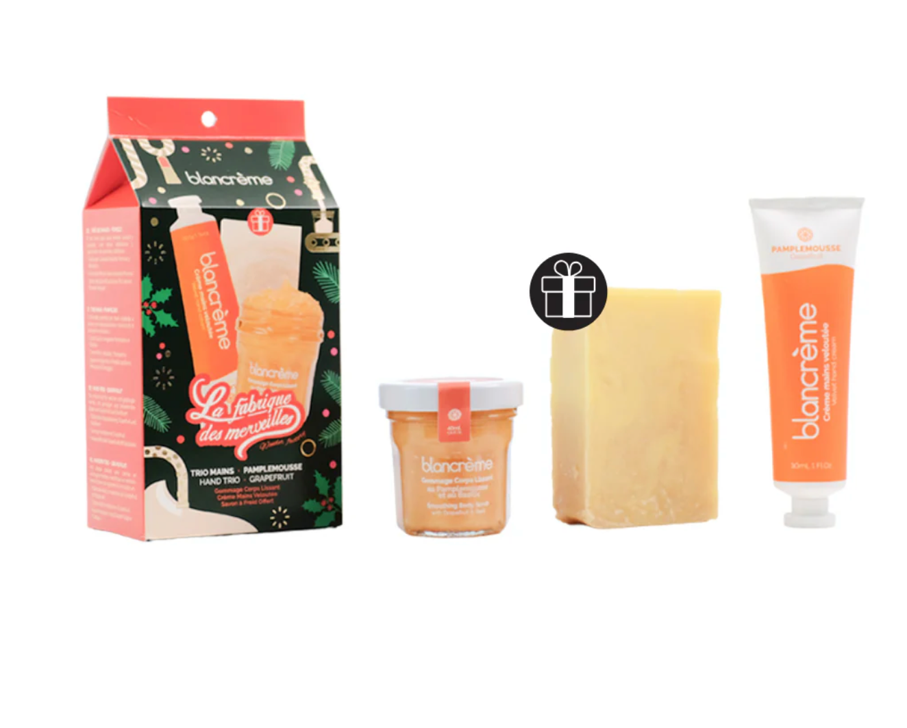 Trio mains - Pamplemousse