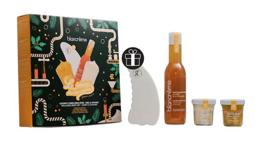 Coffrets bien être corps - Gua Sha - Miel & Amande