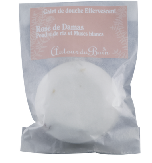 Galet de Douche Rose de Damas