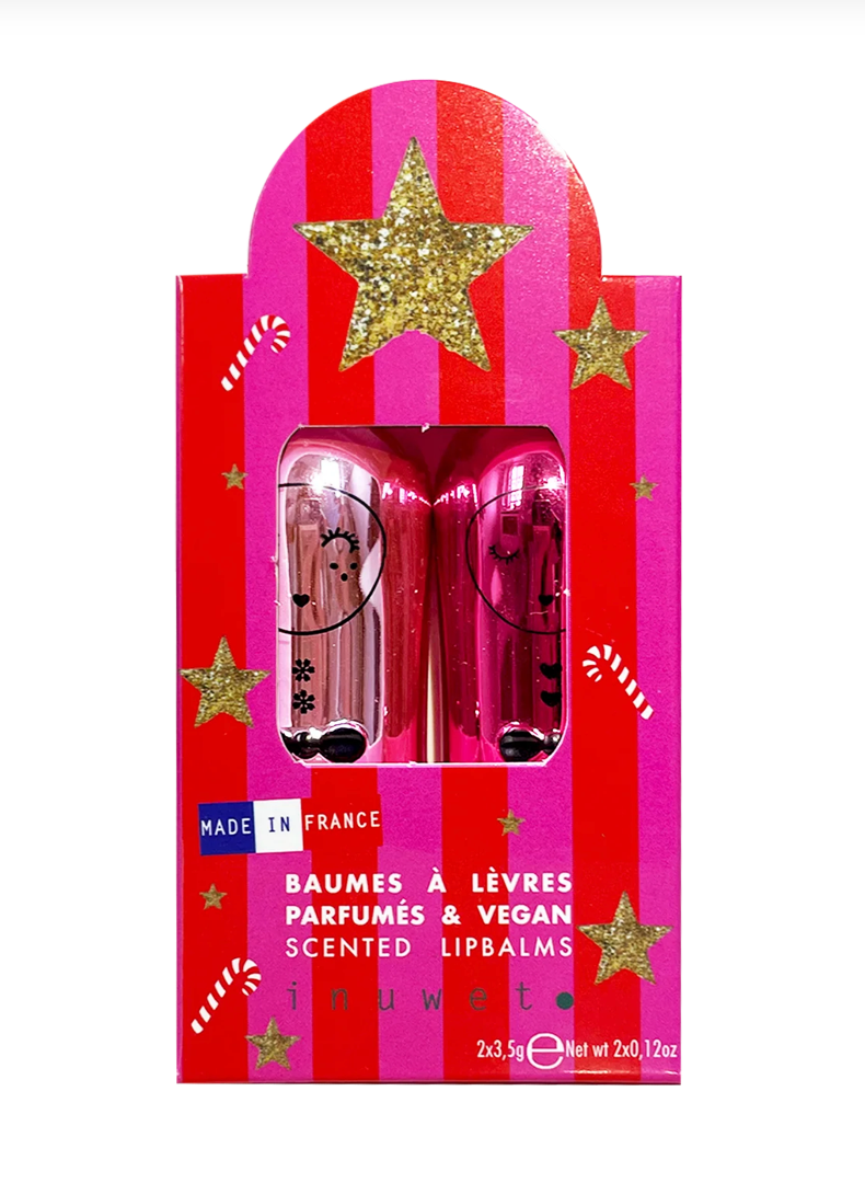 Duo baumes à lèvres - coffret Couture Framboise et Pomme d'Amour