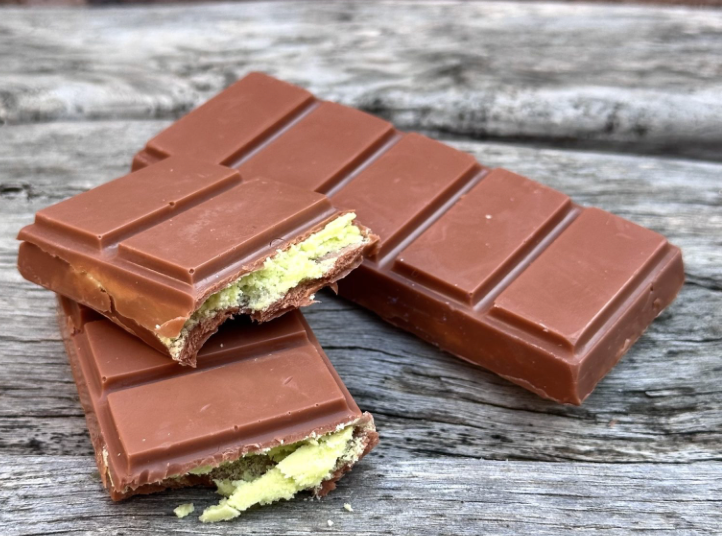 Tablette savon CHOCOLAT-PISTACHE