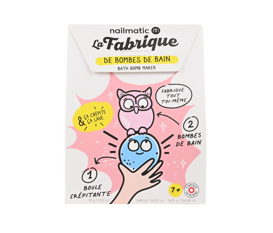 Fabrique de bombes de bain et boule de bain crépitante