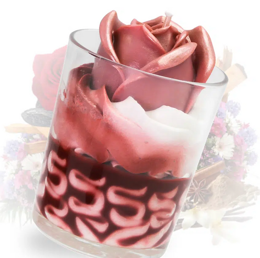 Bougie Gourmande Bois de Rose