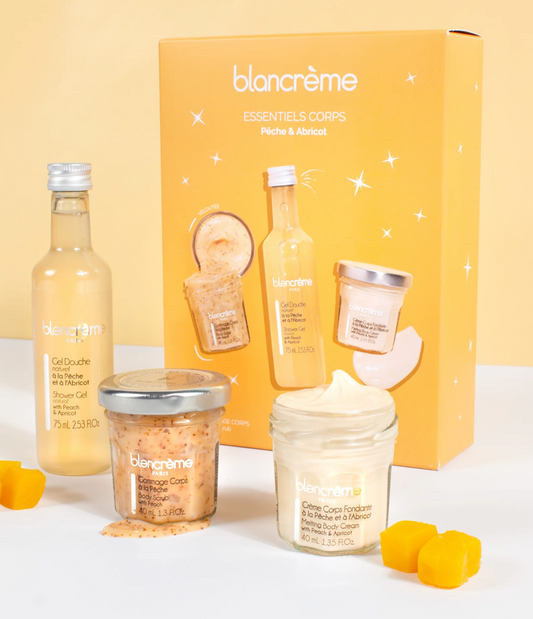 Trio Essentiel corps - Pêche & Abricot