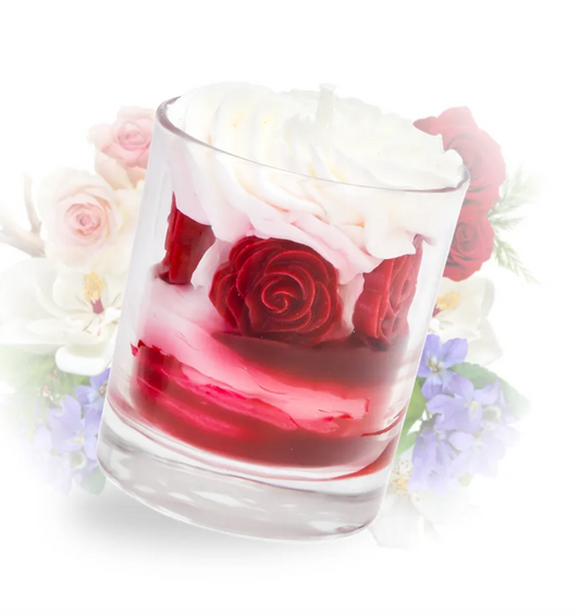Bougie Gourmande Rose Eternelle