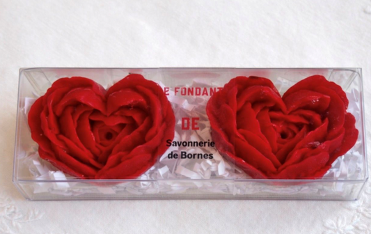 Deux fondants de cire AMOUR