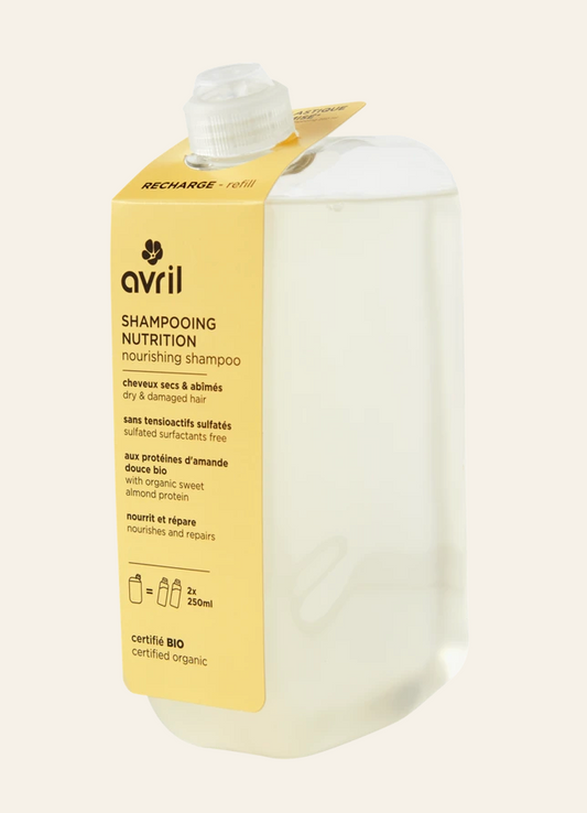recharge shampooing nutrition - cheveux secs & abîmés