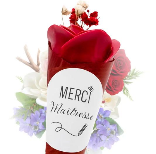 Rose Eternelle en Cire Parfumée - Merci Maîtresse