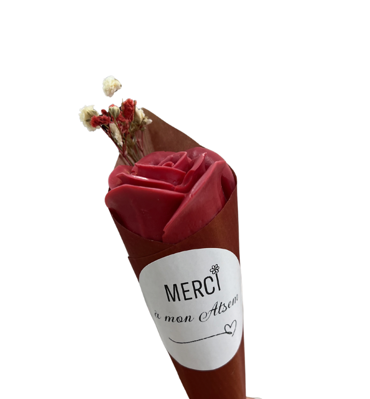 Rose Eternelle en Cire Parfumée - Merci Atsem