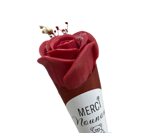 Rose Eternelle en Cire Parfumée - Merci Nounou