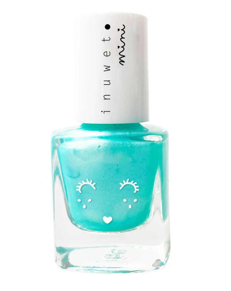 Vernis à l'eau pour enfants turquoise - Pomme