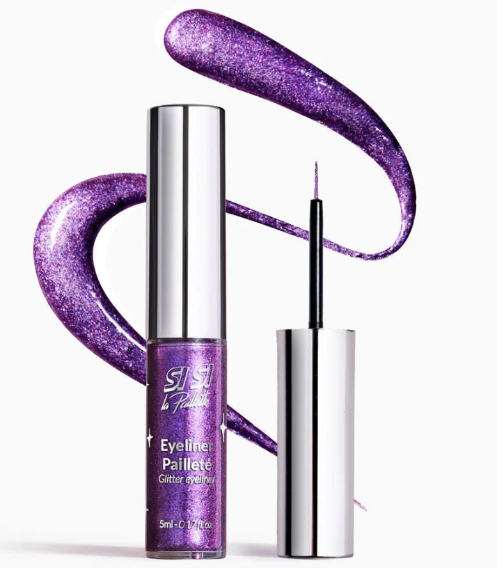 Eyeliner Pailleté Violet
