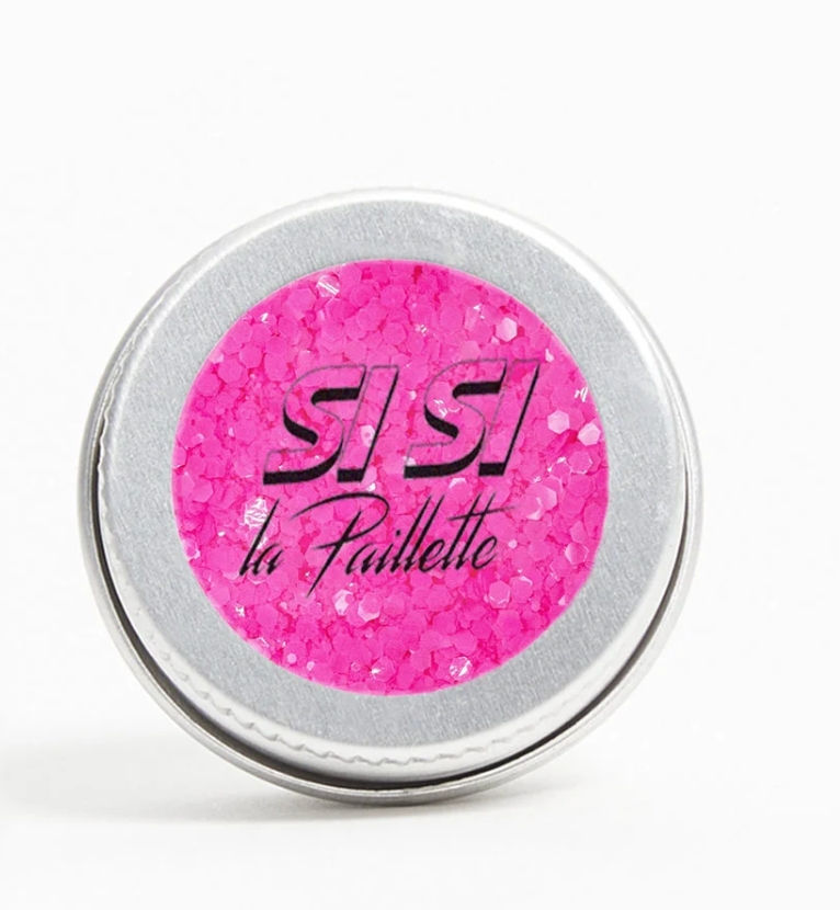 Paillettes Néon Rose