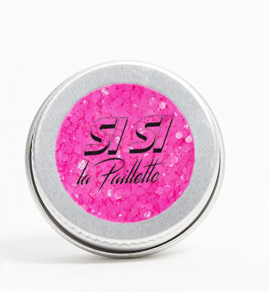 Paillettes Néon Rose