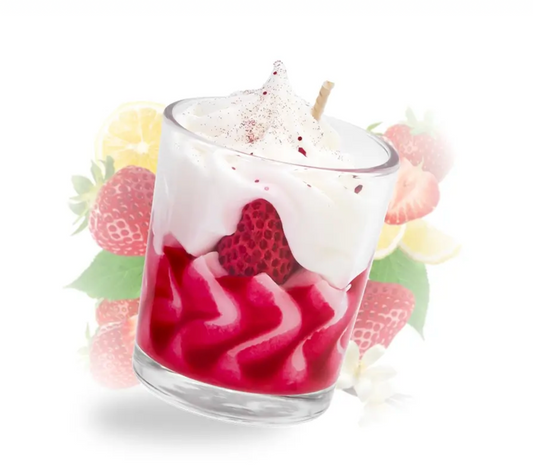 Mini bougie Fraise des bois