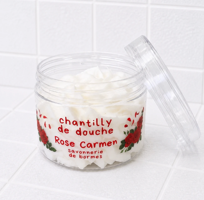 Chantilly de Douche - Rose Carmen