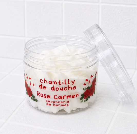 Chantilly de Douche - Rose Carmen
