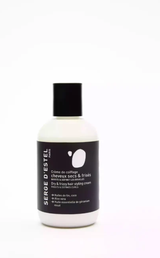 Crème de coiffage cheveux secs et frisés