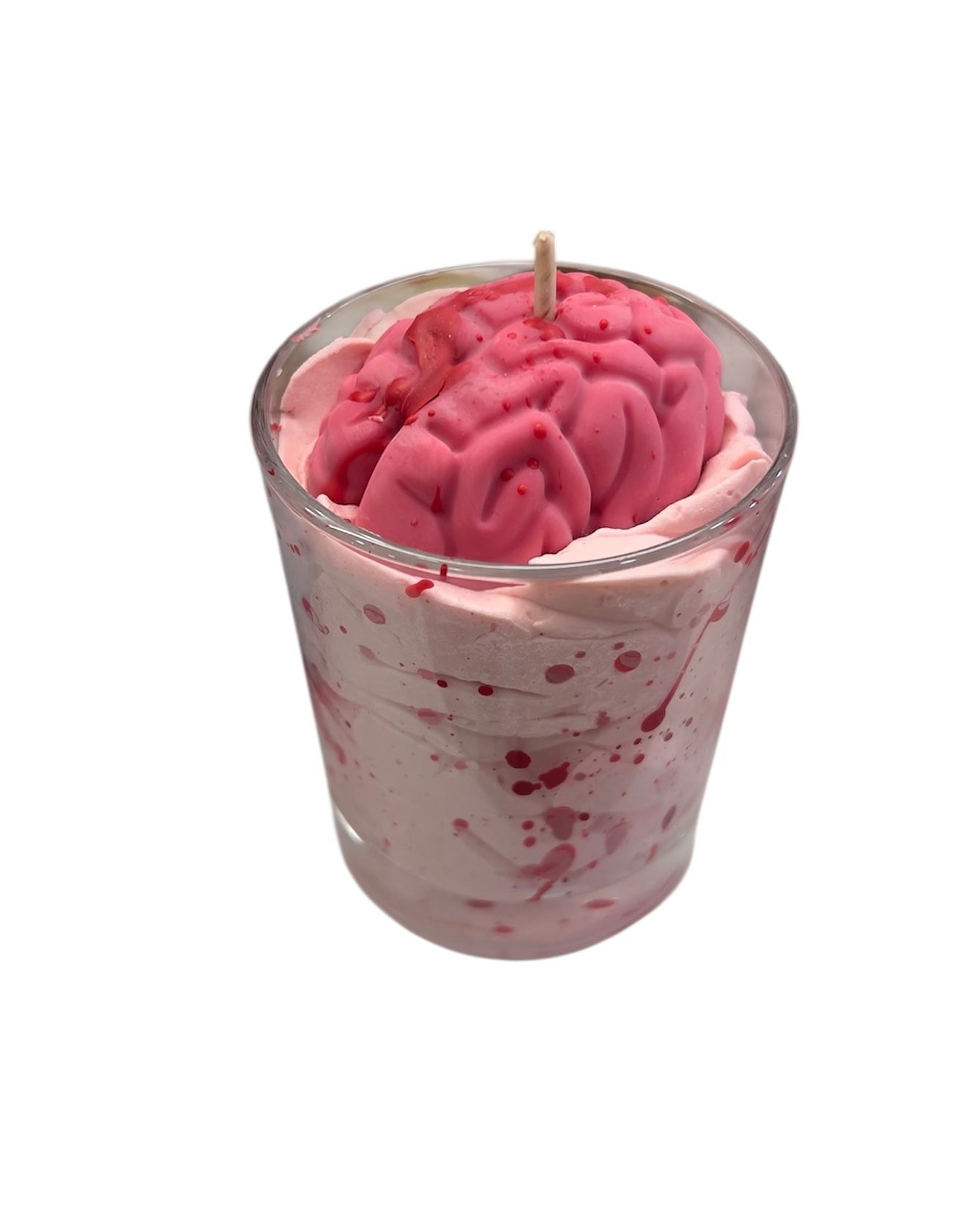 Bougie Gourmande Fleurs Blanches Halloween