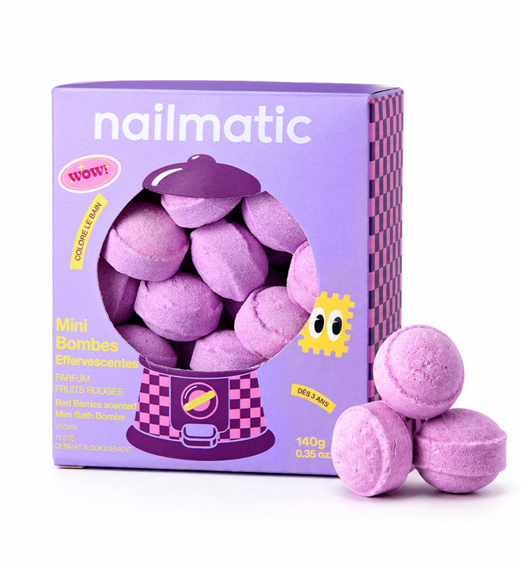 Mini billes de bain effervescentes Berry Bloom