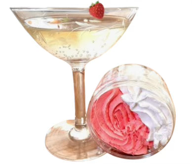 Chantilly de Douche & Bain Parfum Champagne - Fraise