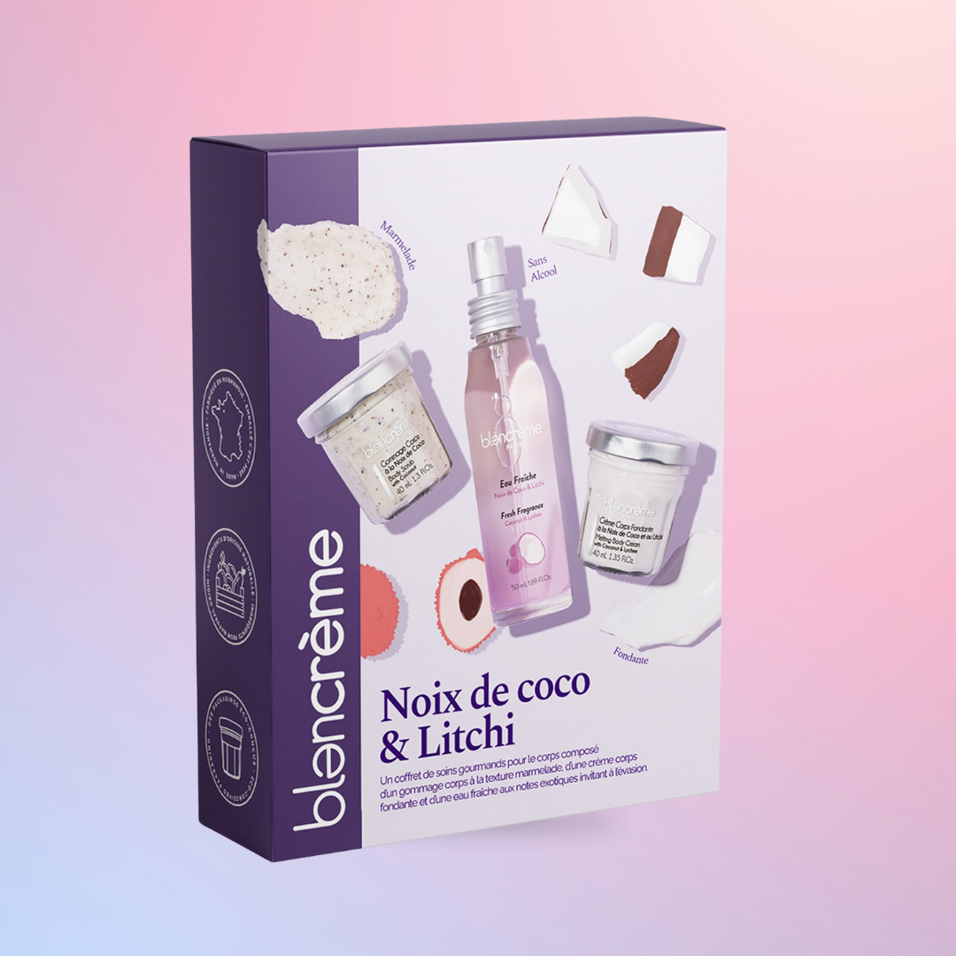 Coffret Corps Noix de Coco & Litchi